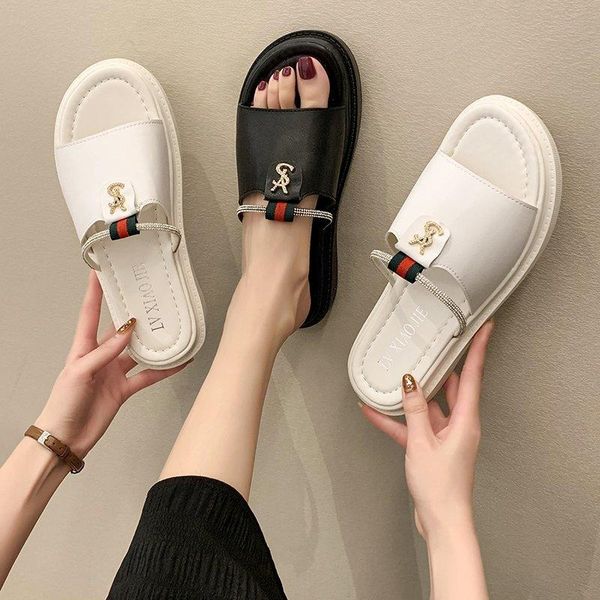 slippers latest summer fashion woman pu casual women platform vacation beach sandals flip flops shoes, Black
slippers latest summer fashion woman pu casual women platform vacation beach sandals flip flops shoes, Black