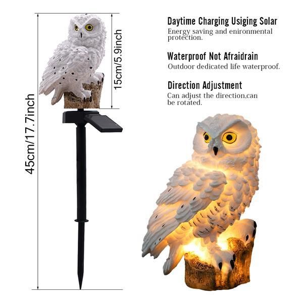 owl solar landscape light waterproof white for garden square outdoor lighting fixture energy saving led lamp
owl solar landscape light waterproof white for garden square outdoor lighting fixture energy saving led lamp