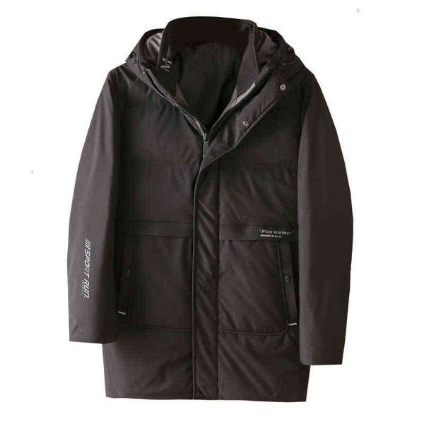 men's clothing removed from the cabinet in winter thickened warm down et men's medium and long stand collar hooded coat 81022, Black
men's clothing removed from the cabinet in winter thickened warm down et men's medium and long stand collar hooded coat 81022, Black