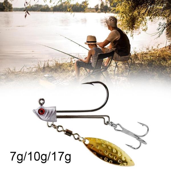 3pcs lead jig head fishing hook lure jig hooks with 17g bait soft 10g 7g fishing spinner hook tackle spoon barbed hooks x2y2
3pcs lead jig head fishing hook lure jig hooks with 17g bait soft 10g 7g fishing spinner hook tackle spoon barbed hooks x2y2