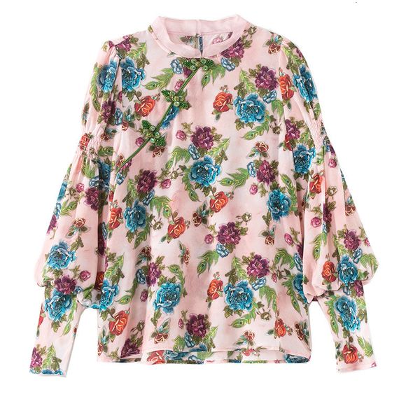 casual dresses dress high-end spring and summer chinese style 100% silk blouse retro women print floral loose lady shirt r7ne, Black;gray
casual dresses dress high-end spring and summer chinese style 100% silk blouse retro women print floral loose lady shirt r7ne, Black;gray