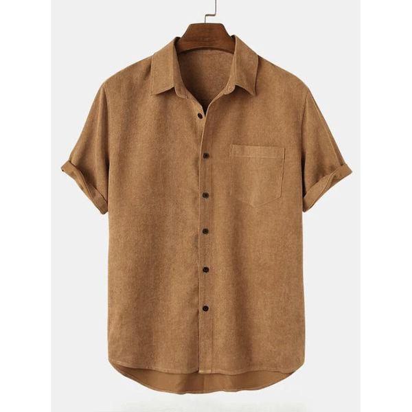 pure color simple print hawaiian style men's short-sleeved shirt party beach daily casual top, White;black
pure color simple print hawaiian style men's short-sleeved shirt party beach daily casual top, White;black