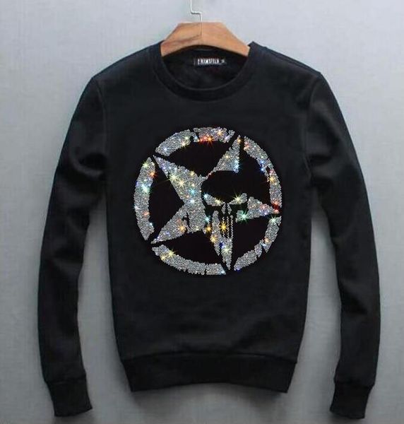 men's hoodies & sweatshirts rhinestones anime fashion sweatshirt style loose large size diamonds design hoodie, Black
men's hoodies & sweatshirts rhinestones anime fashion sweatshirt style loose large size diamonds design hoodie, Black