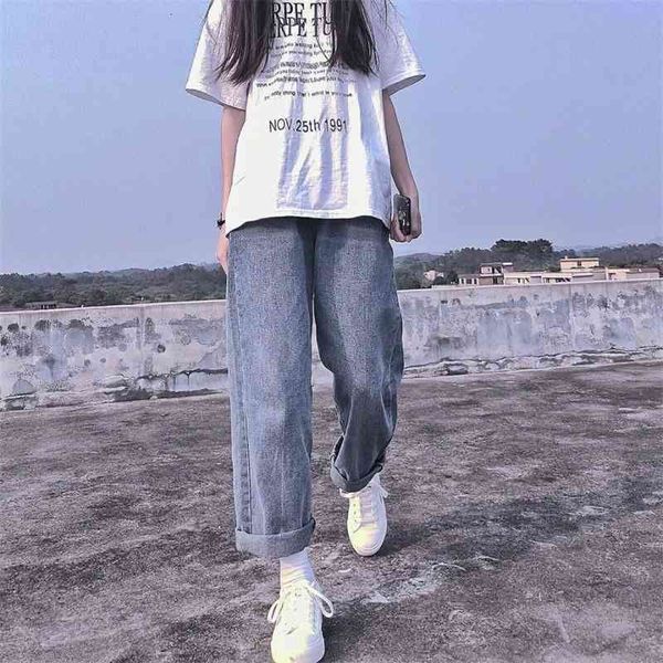 women's jeans boyfriend women summer denim solid high waist loose casual straight korean streetwear lady trouser vintage harem lon, Blue
women's jeans boyfriend women summer denim solid high waist loose casual straight korean streetwear lady trouser vintage harem lon, Blue