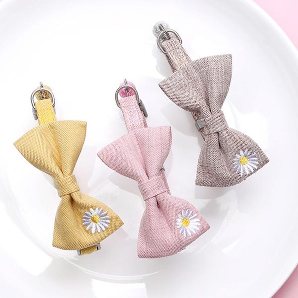 cat collars & leads cute japanese bow-knot collar dog flower embroidery pet necklace belt adjustable polyester puppy kitten accessories
cat collars & leads cute japanese bow-knot collar dog flower embroidery pet necklace belt adjustable polyester puppy kitten accessories