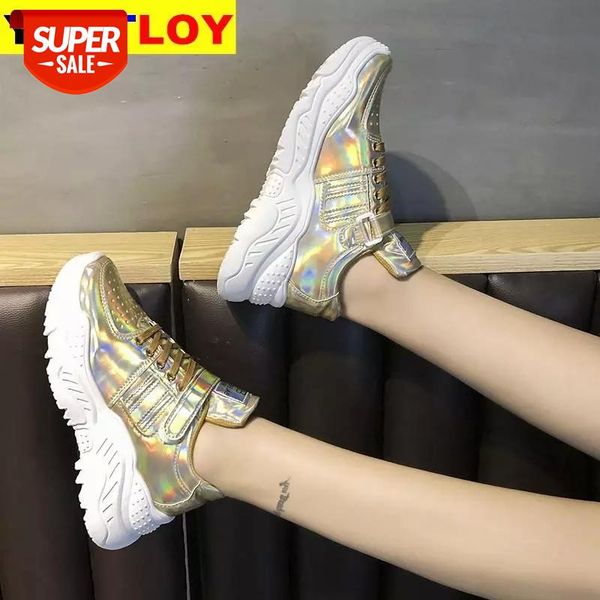 dad shoes women 2020 autumn winter models colorful reflective straps thick bottom increasing 7cm silver sneakers 35-43 #w986
dad shoes women 2020 autumn winter models colorful reflective straps thick bottom increasing 7cm silver sneakers 35-43 #w986
