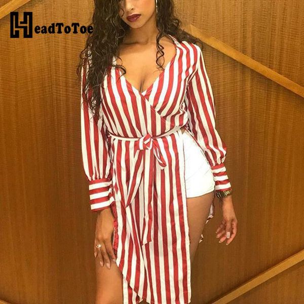 casual dresses stripes print v neck high slit shirt dress women long sleeve belted midi, Black;gray
casual dresses stripes print v neck high slit shirt dress women long sleeve belted midi, Black;gray