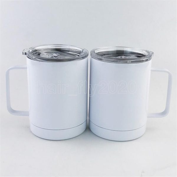 dhl 10oz blank sublimation wine tumbler with handle stainless steel insulated coffee cups double wall vacuum car cup portable travel mug
dhl 10oz blank sublimation wine tumbler with handle stainless steel insulated coffee cups double wall vacuum car cup portable travel mug