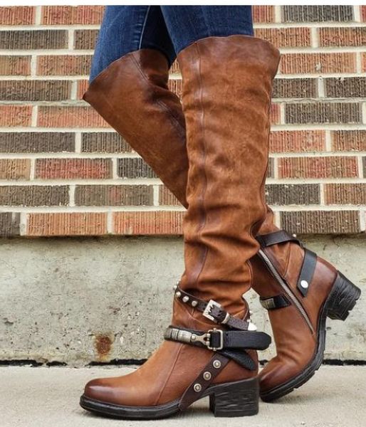 boots ippeum female boot style belt buckle women's thick heel mid shoes 2021, Black
boots ippeum female boot style belt buckle women's thick heel mid shoes 2021, Black