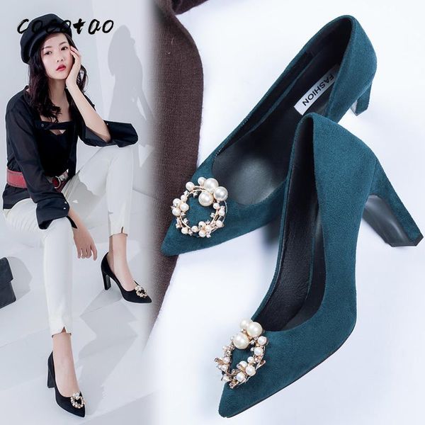 dress shoes high-heeled 2021 spring shallow single thick heels large size feet high women's fat wide tide, Black
dress shoes high-heeled 2021 spring shallow single thick heels large size feet high women's fat wide tide, Black