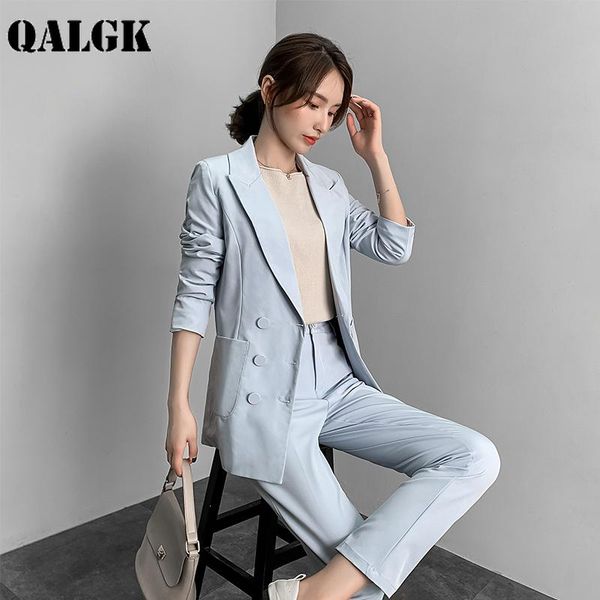 women's suits & blazers jacket suit female 2021 autumn small nine pants two sets of temperament was thin overalls fashion loose casual, White;black
women's suits & blazers jacket suit female 2021 autumn small nine pants two sets of temperament was thin overalls fashion loose casual, White;black
