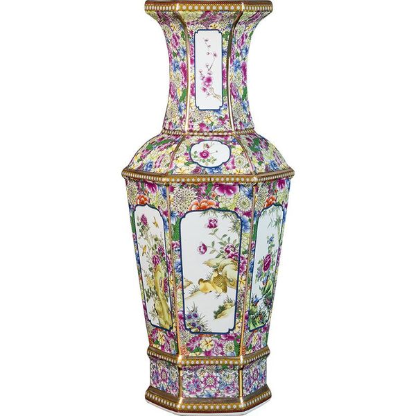 vases traditional chinese antique enamel flowers hexagonal vaseceramic big floor vase 55cm height large porcelain decoration
vases traditional chinese antique enamel flowers hexagonal vaseceramic big floor vase 55cm height large porcelain decoration