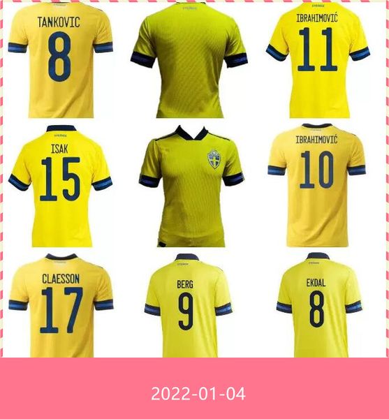 2021 2022 sweden player version soccer jersey 21 22 home ibrahimovic kit kulusevski berg forsberg larsson tankovic isak claesson football sh, Black;yellow
2021 2022 sweden player version soccer jersey 21 22 home ibrahimovic kit kulusevski berg forsberg larsson tankovic isak claesson football sh, Black;yellow
