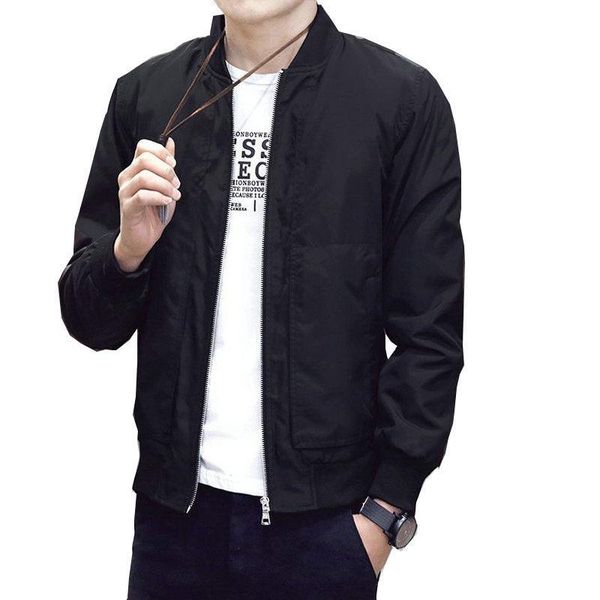 nice spring and autumn new men bomber zipper jacket male casual streetwear hip hop slim fit coat men clothing overcoat man, Black;brown
nice spring and autumn new men bomber zipper jacket male casual streetwear hip hop slim fit coat men clothing overcoat man, Black;brown