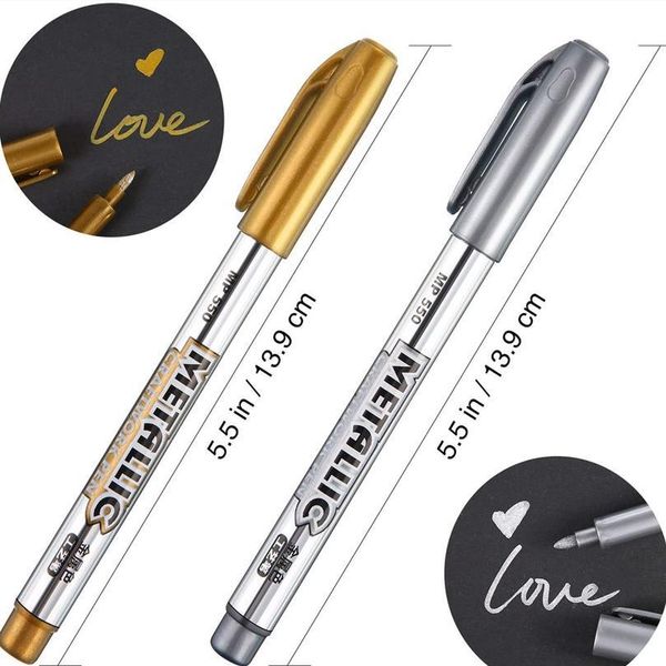 gold and silver metallic marker pens, metallic permanent markers for cards writing signature lettering metallic paint jllzou
gold and silver metallic marker pens, metallic permanent markers for cards writing signature lettering metallic paint jllzou