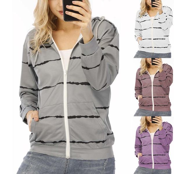 women's hoodies & sweatshirts leosoxs spring autumn long sleeve hooded drawstring sweatshirt 2021 fashion zipper stripe pocket ladies, Black
women's hoodies & sweatshirts leosoxs spring autumn long sleeve hooded drawstring sweatshirt 2021 fashion zipper stripe pocket ladies, Black