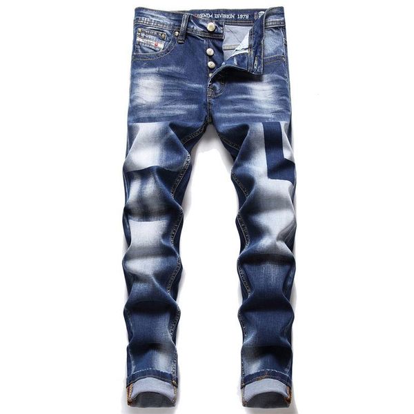 men's jeans fashion blue casual micro elastic youth pants worn-out embroidery midwaist motorcycle hip hop
men's jeans fashion blue casual micro elastic youth pants worn-out embroidery midwaist motorcycle hip hop