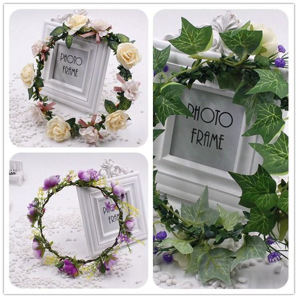 new fashion women handmade rose flower wreath crown garland for wedding festivals girl rose wreath headpiece boho floral crown
new fashion women handmade rose flower wreath crown garland for wedding festivals girl rose wreath headpiece boho floral crown