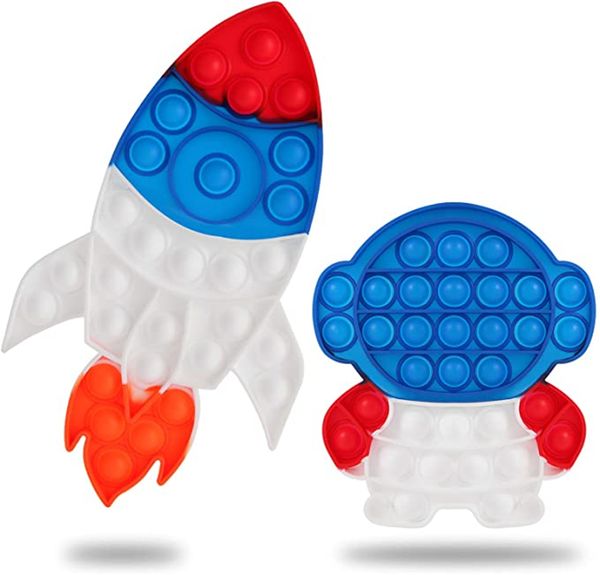 dhl push bubble astronaut rocket fidget toys squishy pad decompression toy for children adults antistress reliver
dhl push bubble astronaut rocket fidget toys squishy pad decompression toy for children adults antistress reliver