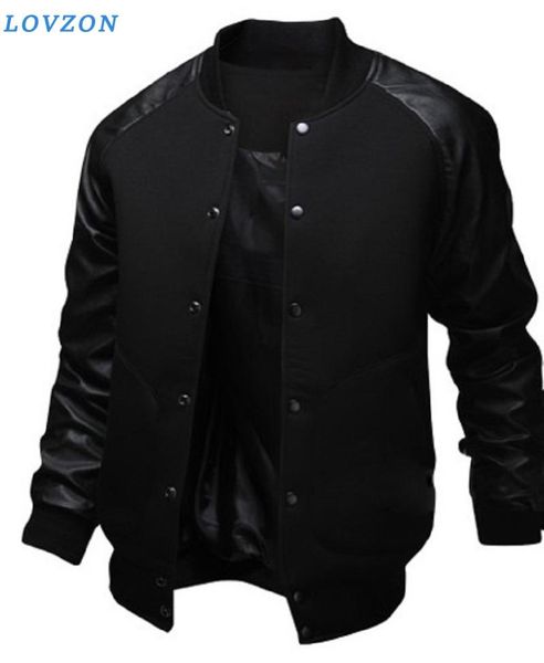 lovzon new brand baseball coats & jackets fashion design spring autumn sports slim fit stand collar jacket men plus size, Black;brown
lovzon new brand baseball coats & jackets fashion design spring autumn sports slim fit stand collar jacket men plus size, Black;brown