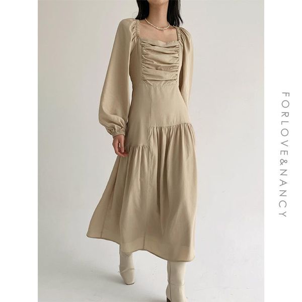 Casual Dresses FN Thirteen Lines 2021 Autumn Winter Women's Square Neck Crimp Stitching Design Slim Dress 96141, Black;gray
Casual Dresses FN Thirteen Lines 2021 Autumn Winter Women's Square Neck Crimp Stitching Design Slim Dress 96141, Black;gray