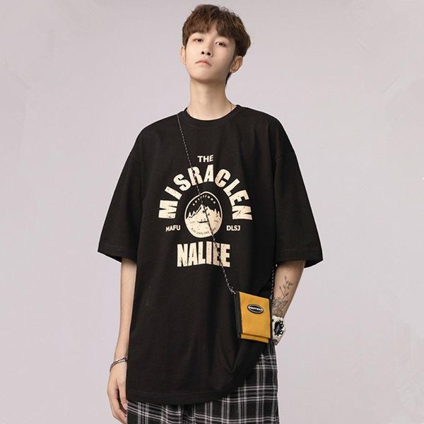 men's t-shirts harajuku high street trend short-sleeved t-shirt men urban kpop grunge clothes couple oversize graphic tees cotton vinta, White;black
men's t-shirts harajuku high street trend short-sleeved t-shirt men urban kpop grunge clothes couple oversize graphic tees cotton vinta, White;black