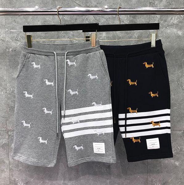 men's shorts 2021 fashion brand men summer cotton casual sports trousers puppy embroidery mens jogger track, White;black
men's shorts 2021 fashion brand men summer cotton casual sports trousers puppy embroidery mens jogger track, White;black