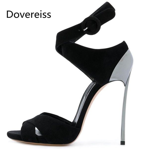 sandals dovereiss fashion women's shoes summer consice elegant narrow band buckle party 33-43, Black
sandals dovereiss fashion women's shoes summer consice elegant narrow band buckle party 33-43, Black