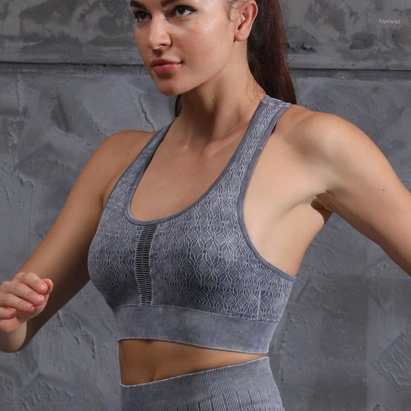 yoga outfit 2021 ladies seamless knitted washable jacquard sports bra high stretch skinny sweat-absorbent vest
yoga outfit 2021 ladies seamless knitted washable jacquard sports bra high stretch skinny sweat-absorbent vest
