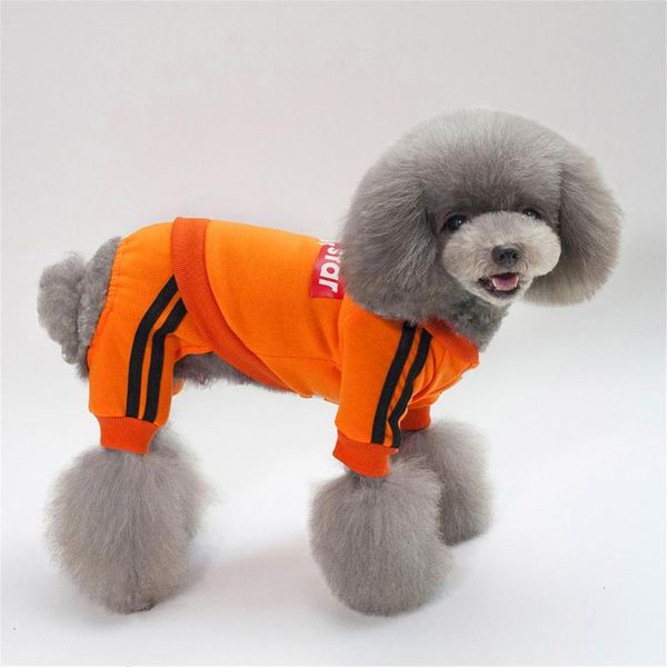 dog apparel fashion clothes soft cotton jacket four legs pullover shirt pet dogs coat comfortable casual autumn winter sweater
dog apparel fashion clothes soft cotton jacket four legs pullover shirt pet dogs coat comfortable casual autumn winter sweater