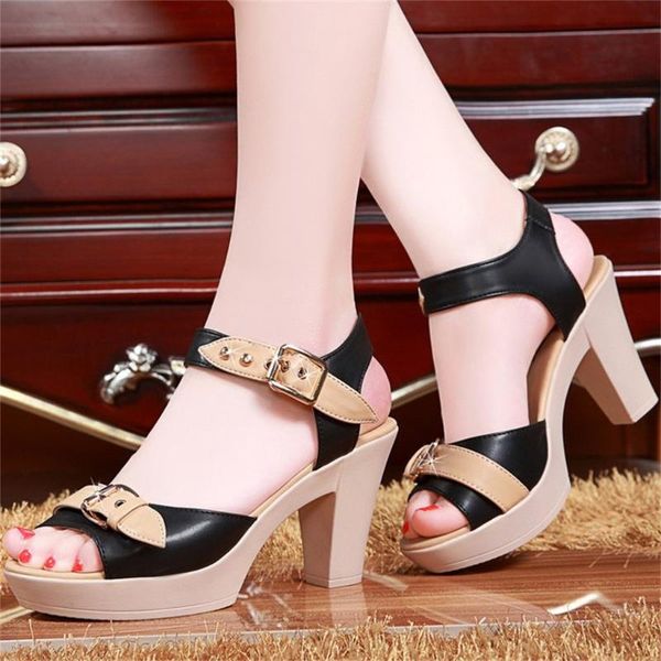 dress shoes woman sandals high heels women flat casual summer 2021 genuine platform, Black
dress shoes woman sandals high heels women flat casual summer 2021 genuine platform, Black