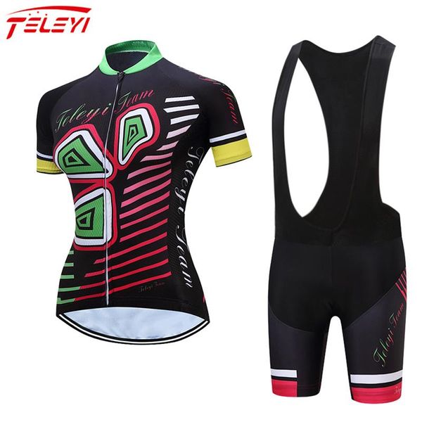 teleyi cycling jersey pro team summer cycling jersey set breathable racing sport mtb bicycle jerseys women's clothing, Black;blue
teleyi cycling jersey pro team summer cycling jersey set breathable racing sport mtb bicycle jerseys women's clothing, Black;blue