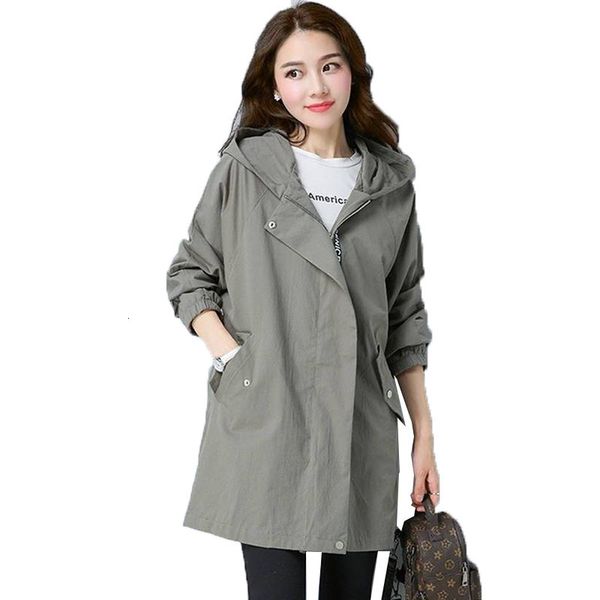 2021 new feminine trench female coat long sleeve with casual hoodie spring adjust waist outerwear plus size 5xl rqtb, Tan;black
2021 new feminine trench female coat long sleeve with casual hoodie spring adjust waist outerwear plus size 5xl rqtb, Tan;black