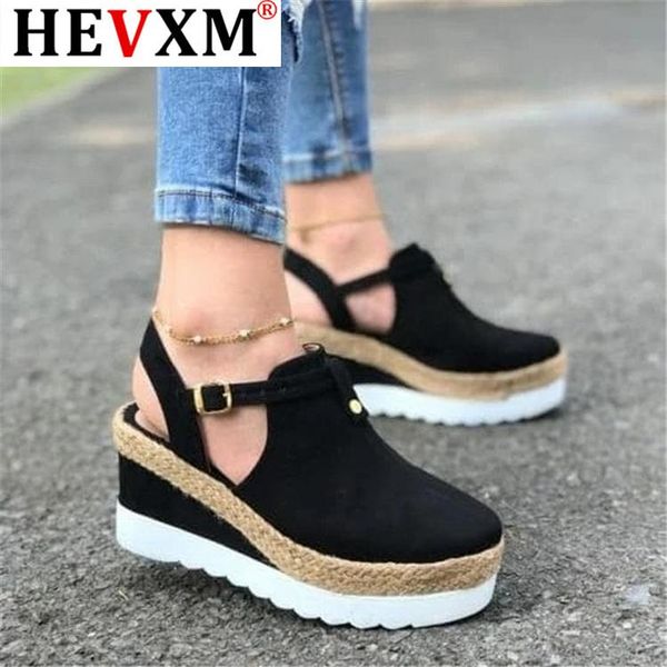 sandals women's vintage wedge shoes woman buckle strap straw thick bottom flats platform flock female summer 2021, Black
sandals women's vintage wedge shoes woman buckle strap straw thick bottom flats platform flock female summer 2021, Black