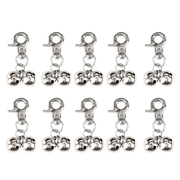 10set hardware bells collar pet charm pet jewelry cat dog collar pendant necklace puppy accessory
10set hardware bells collar pet charm pet jewelry cat dog collar pendant necklace puppy accessory