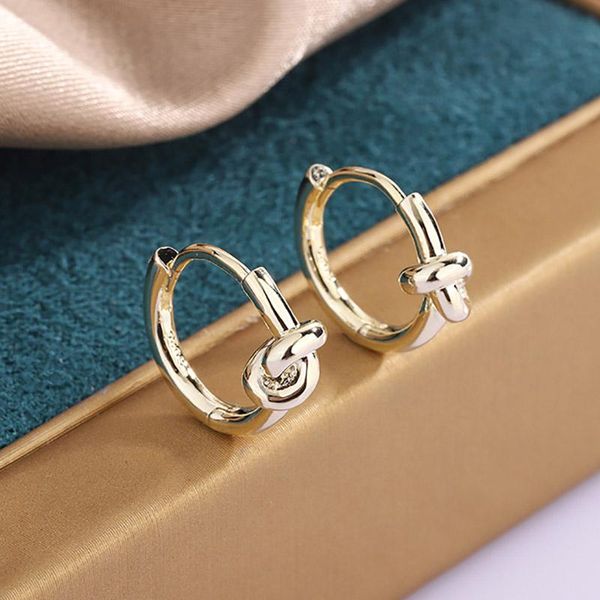 hoop & huggie women's little earrings gold color simple copper ear buckle earing retro ins style design accessories jewelry kce022, Golden;silver
hoop & huggie women's little earrings gold color simple copper ear buckle earing retro ins style design accessories jewelry kce022, Golden;silver