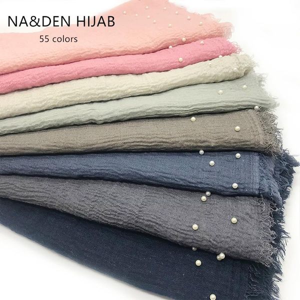 scarves bubble soft solid fringes women scarf one side pearls nice beads hijabs muffler shawls pashmina muslim wraps 10pcs, Blue;gray
scarves bubble soft solid fringes women scarf one side pearls nice beads hijabs muffler shawls pashmina muslim wraps 10pcs, Blue;gray