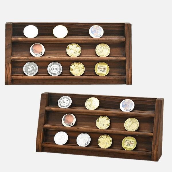3 rows challenge coin holder medal storage shelf coin display stand case collector box desk decor gifts for men
3 rows challenge coin holder medal storage shelf coin display stand case collector box desk decor gifts for men