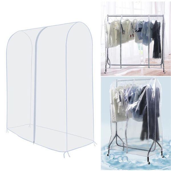 clothing & wardrobe storage clear waterproof dustproof zip clothes rail cover rack protector bag hanging garment suit coat display
clothing & wardrobe storage clear waterproof dustproof zip clothes rail cover rack protector bag hanging garment suit coat display