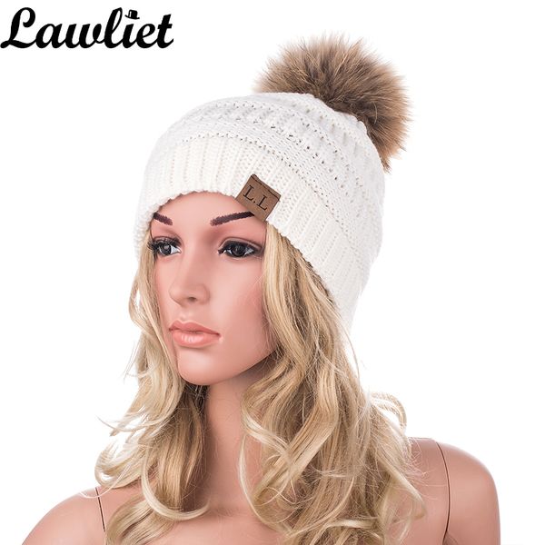 2021 new autumn winter beanies elastic big real racoon fur pom hats for women solid girl's knitted cap female skullies a404 zz0f, Blue;gray
2021 new autumn winter beanies elastic big real racoon fur pom hats for women solid girl's knitted cap female skullies a404 zz0f, Blue;gray