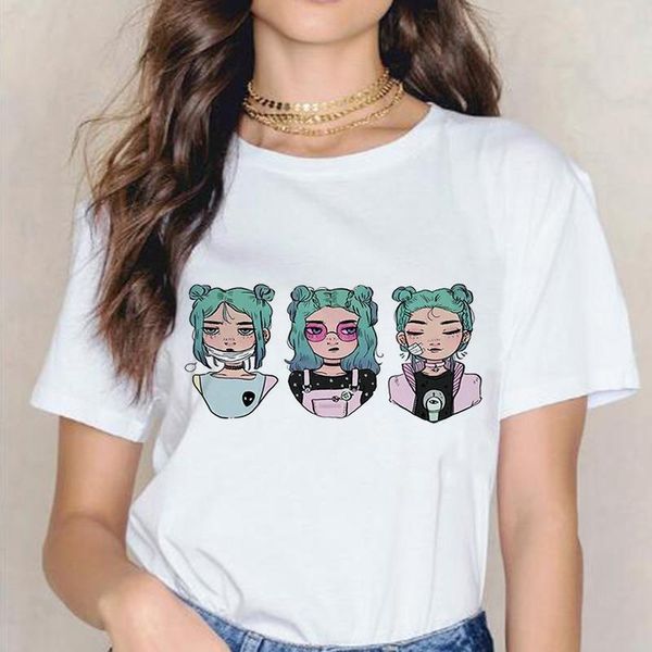 harajuku vogue cool girl print t shirt women kawaii short aesthetic sleeve vogue korean style tee female vintage streetwear, White
harajuku vogue cool girl print t shirt women kawaii short aesthetic sleeve vogue korean style tee female vintage streetwear, White