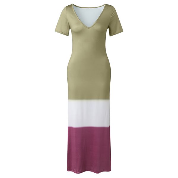 women's dress plus size s-5xl v neck short sleeve gradient color block ladies summer fashion casual beach bohemian maxi dresses, Black;gray
women's dress plus size s-5xl v neck short sleeve gradient color block ladies summer fashion casual beach bohemian maxi dresses, Black;gray