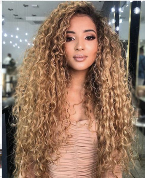 wig women's long curly hair african small curl dyed black gradual brown chemical fiber headcover
wig women's long curly hair african small curl dyed black gradual brown chemical fiber headcover