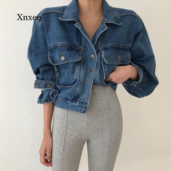 new denim blue short jackets women lapel single-breasted casual streetwear jeans jackets female spring outerwear coat, Black;brown
new denim blue short jackets women lapel single-breasted casual streetwear jeans jackets female spring outerwear coat, Black;brown