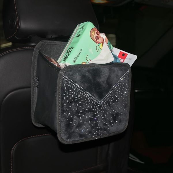 car organizer rhinestone bling storage bag barrier of backseat holder multi-pockets container stowing tidying arrival
car organizer rhinestone bling storage bag barrier of backseat holder multi-pockets container stowing tidying arrival