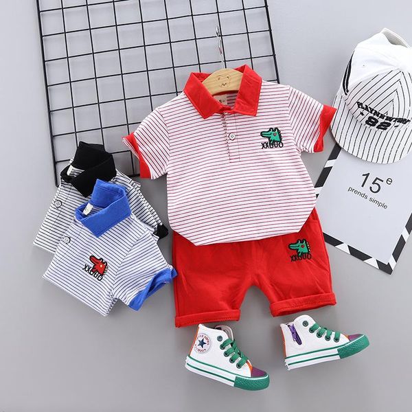 clothing sets baby boys clothes set summer short sleeve striped t-shirts+shorts tracksuit suit kids for girls outfit, White
clothing sets baby boys clothes set summer short sleeve striped t-shirts+shorts tracksuit suit kids for girls outfit, White