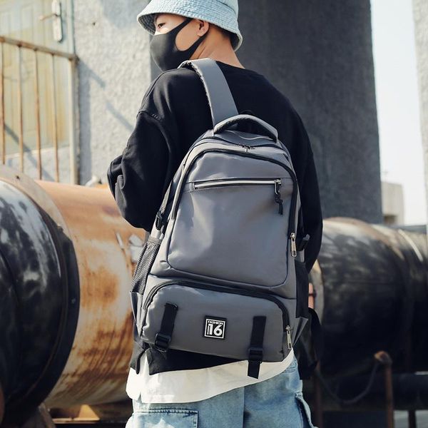 school bags backpack men's 2021 high capacity campus junior students' schoolbag fashion leisure
school bags backpack men's 2021 high capacity campus junior students' schoolbag fashion leisure