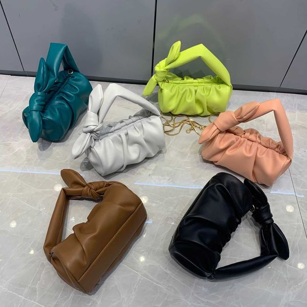 summer women's pleated soft face cloud bag mini bow satin portable one shoulder slant span bag
summer women's pleated soft face cloud bag mini bow satin portable one shoulder slant span bag