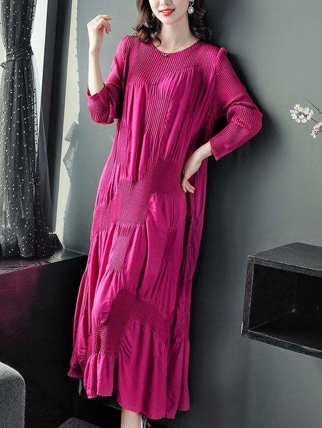 casual dresses selling easing of o-neck fold solid fashion loose long sleeve dress in stock, Black;gray
casual dresses selling easing of o-neck fold solid fashion loose long sleeve dress in stock, Black;gray