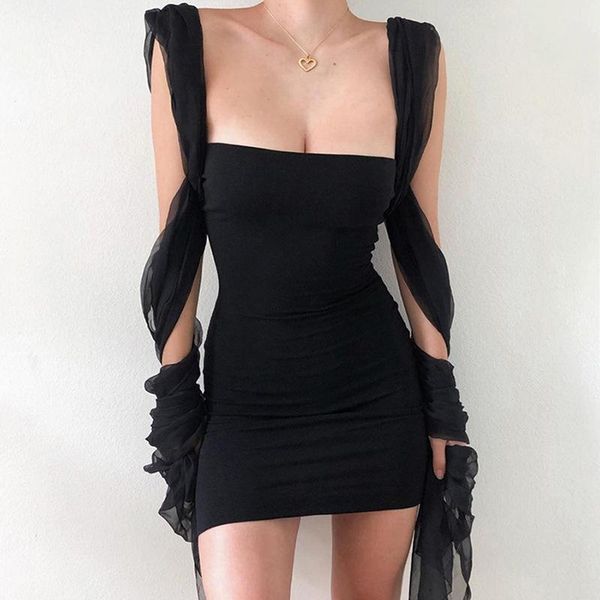 autumn and winter new women's slash neck backless fashion streetwear style temperament slim dress women, Black;gray
autumn and winter new women's slash neck backless fashion streetwear style temperament slim dress women, Black;gray